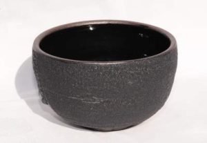 Hand made winter chawan for matcha tea