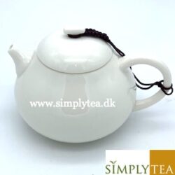 Gong Fu Cha tesæt i hvid porcelæn